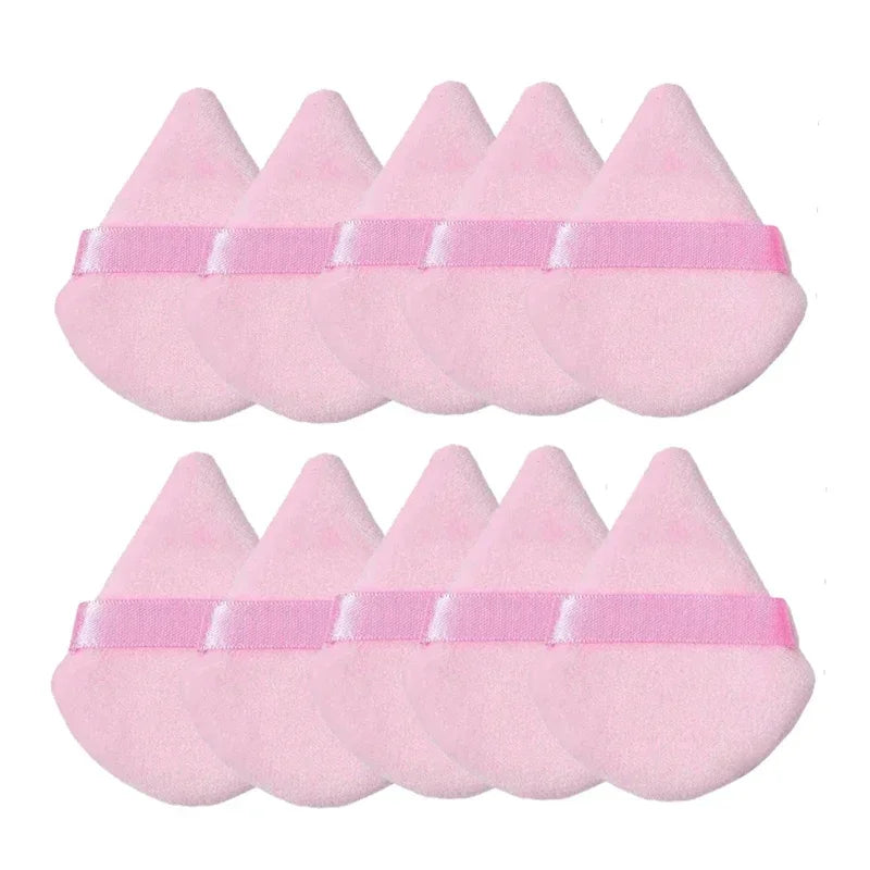 Makeup Sponges Triangle Velvet Powder Puff Make up Sponge Face Eyes Contouring Shadow Cosmetic Foundation Make up Accessories