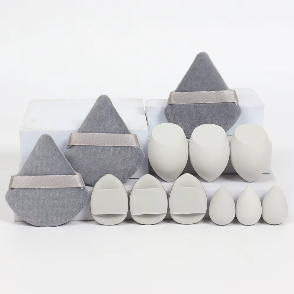12Pcs Makeup Sponge Blender Beauty Egg Soft Cosmetic Puff Foundation Sponges Powder Puff Women Make up Accessories Beauty Tools