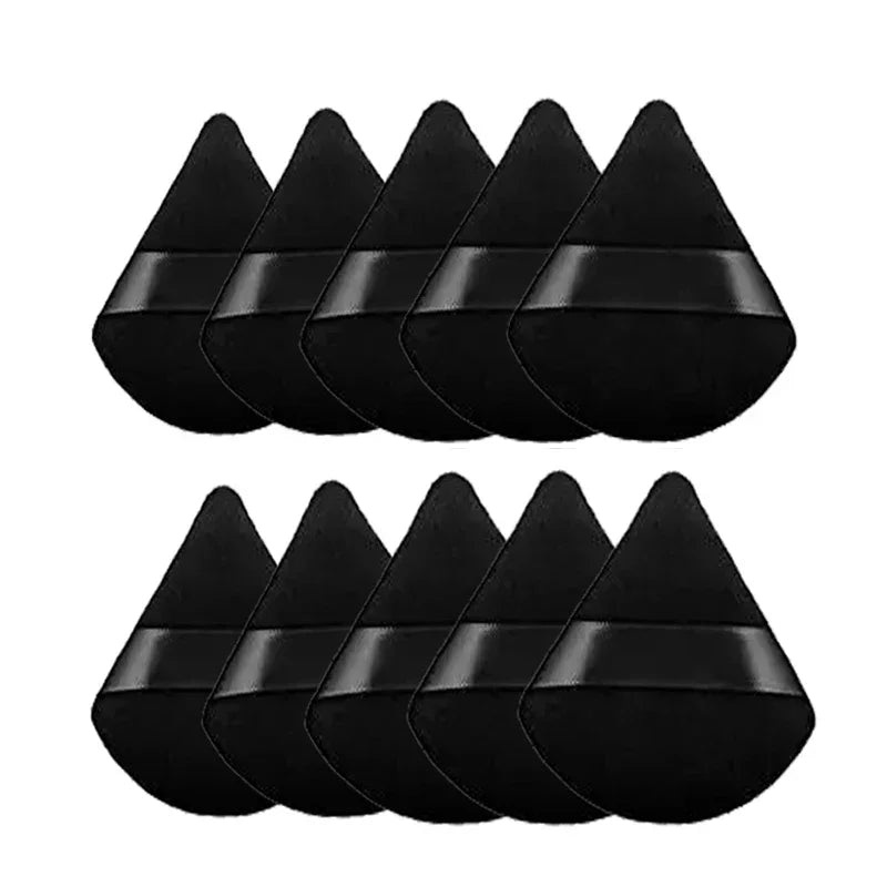 Makeup Sponges Triangle Velvet Powder Puff Make up Sponge Face Eyes Contouring Shadow Cosmetic Foundation Make up Accessories