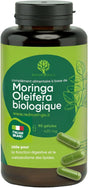 Moringa Bio | La Seule Moringa Biologique Produite En Italie | Véganes Sans Additifs | Super Antioxydant Riche En Vitamines Et Protéines Végétales | Haute Qualité  | 90 Gélules